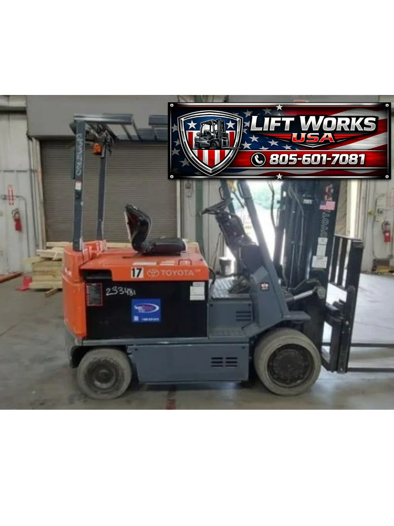 2024 TOYOTA 7FBCU35 #813480