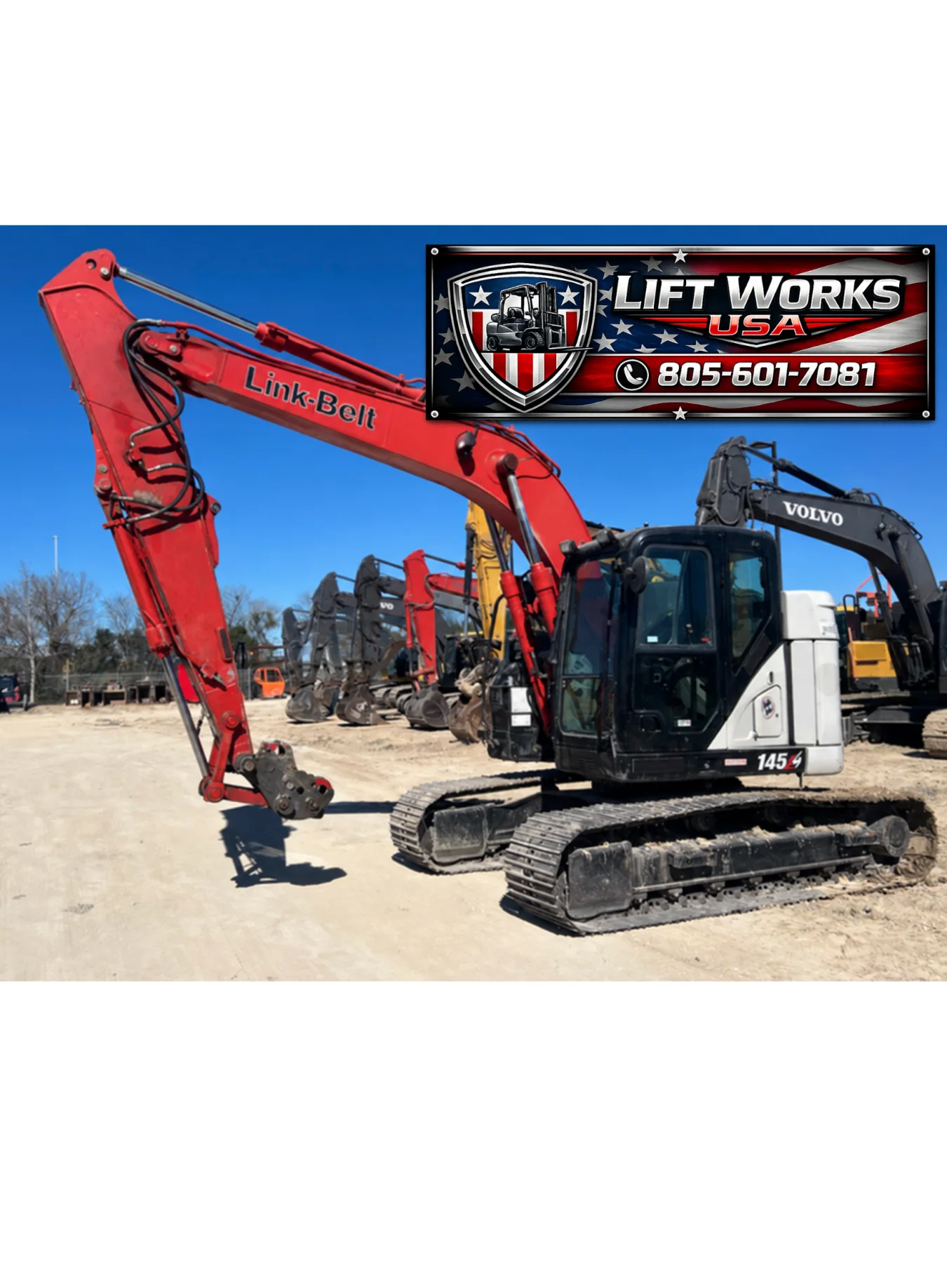 2021 LINK-BELT 145 X4S DZ #999581