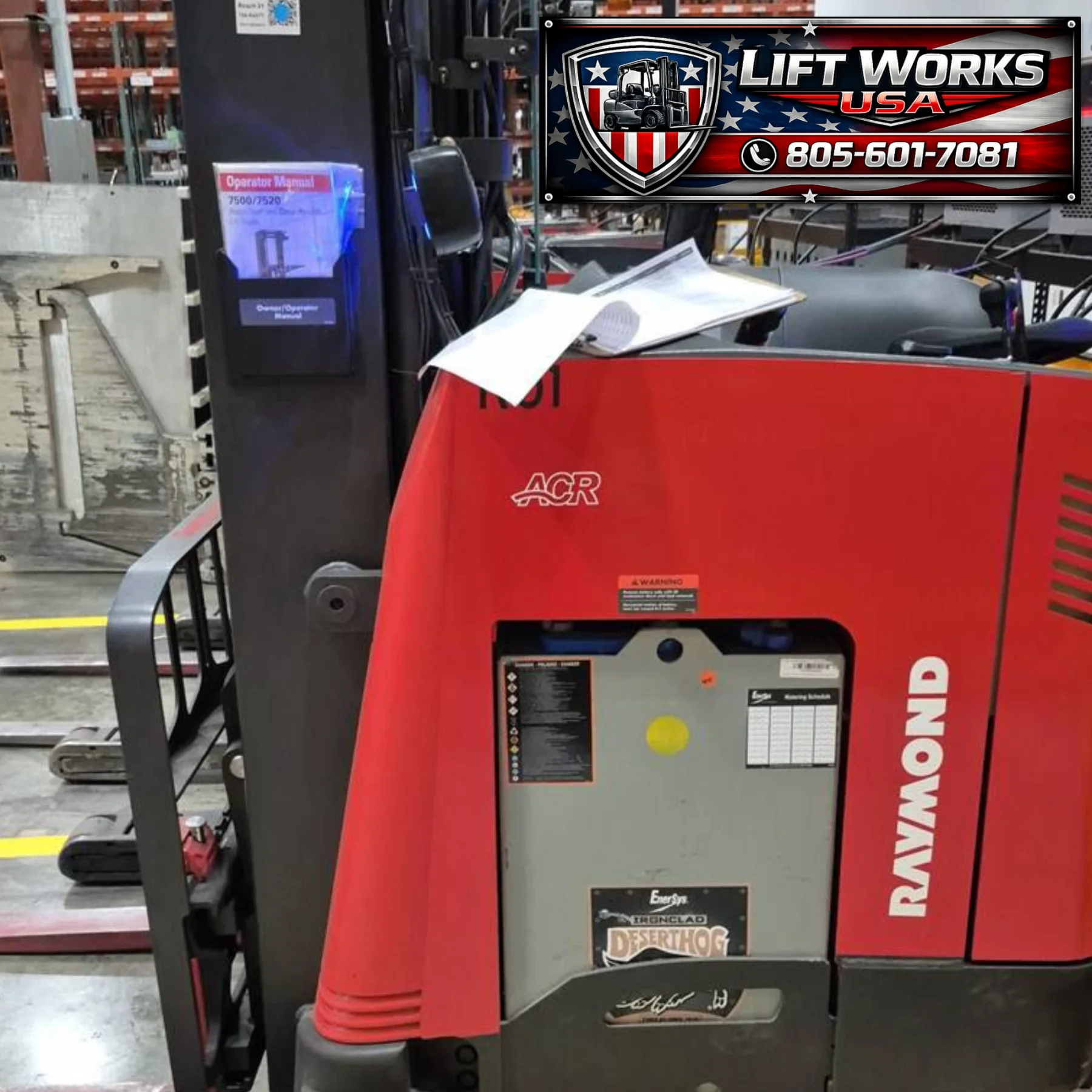 2021 RAYMOND 750DR32TT #102122