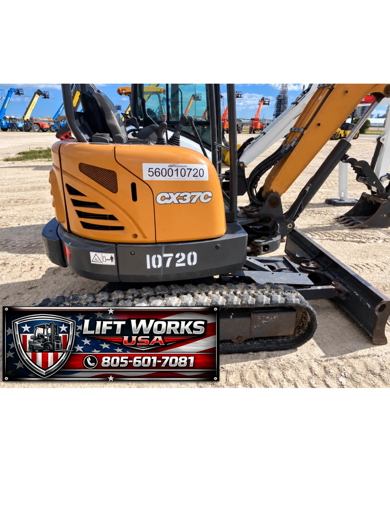 2020 CASE CX37C #998031