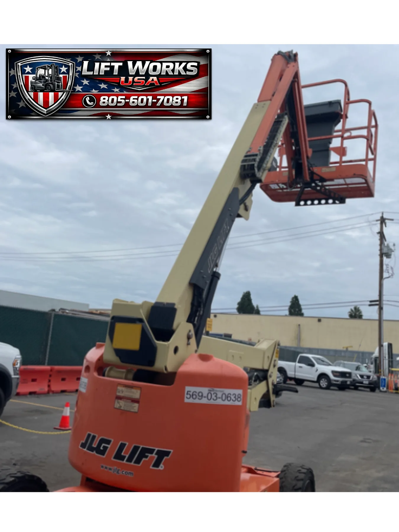 2017 JLG E450AJ #990638