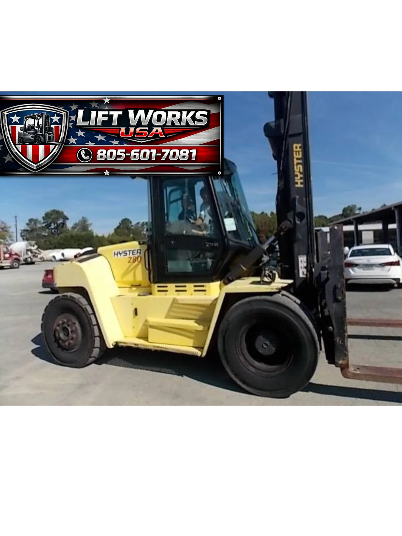 2007 HYSTER H280HD #888914