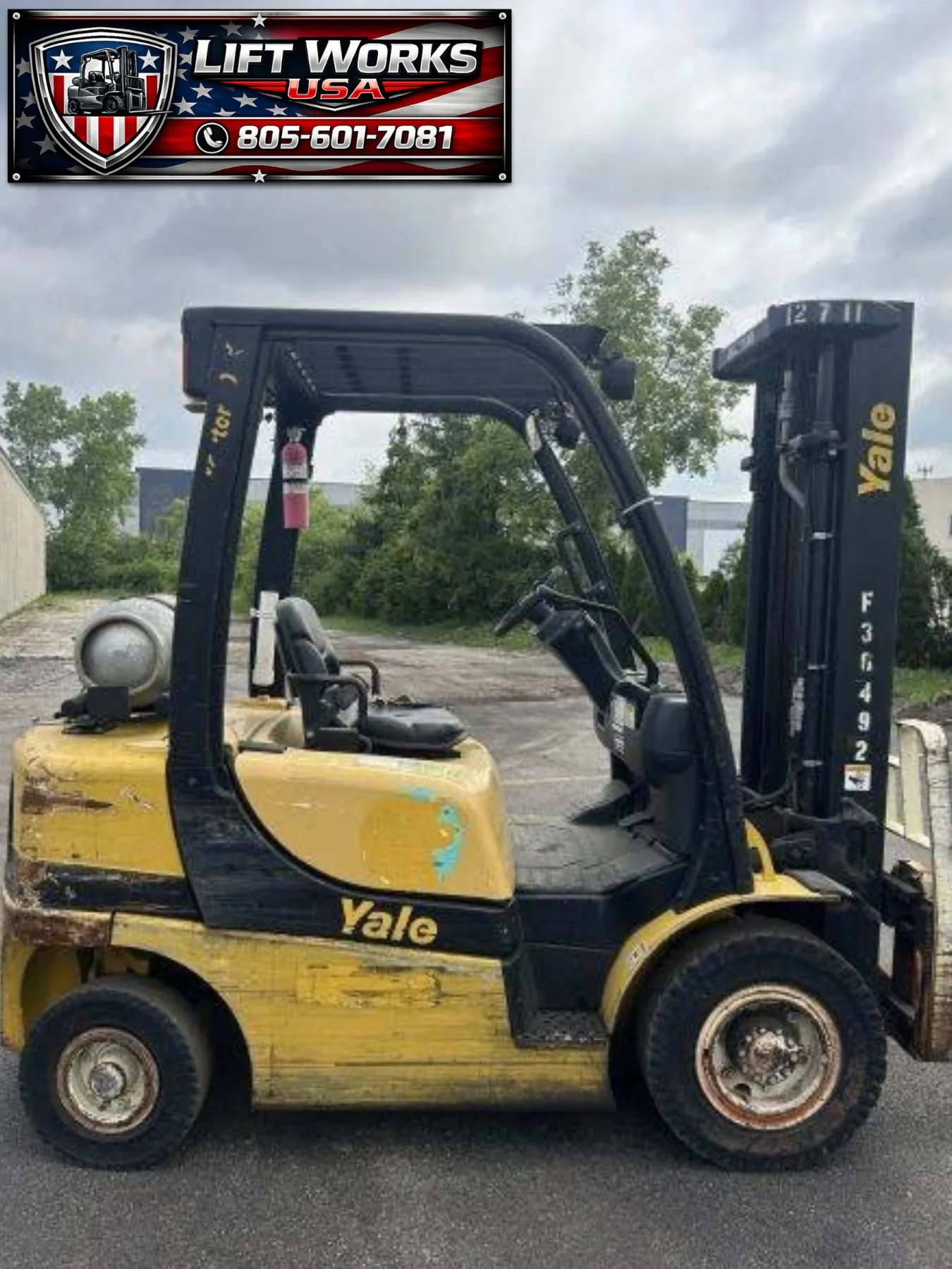 2011 YALE GLP050VX #908916