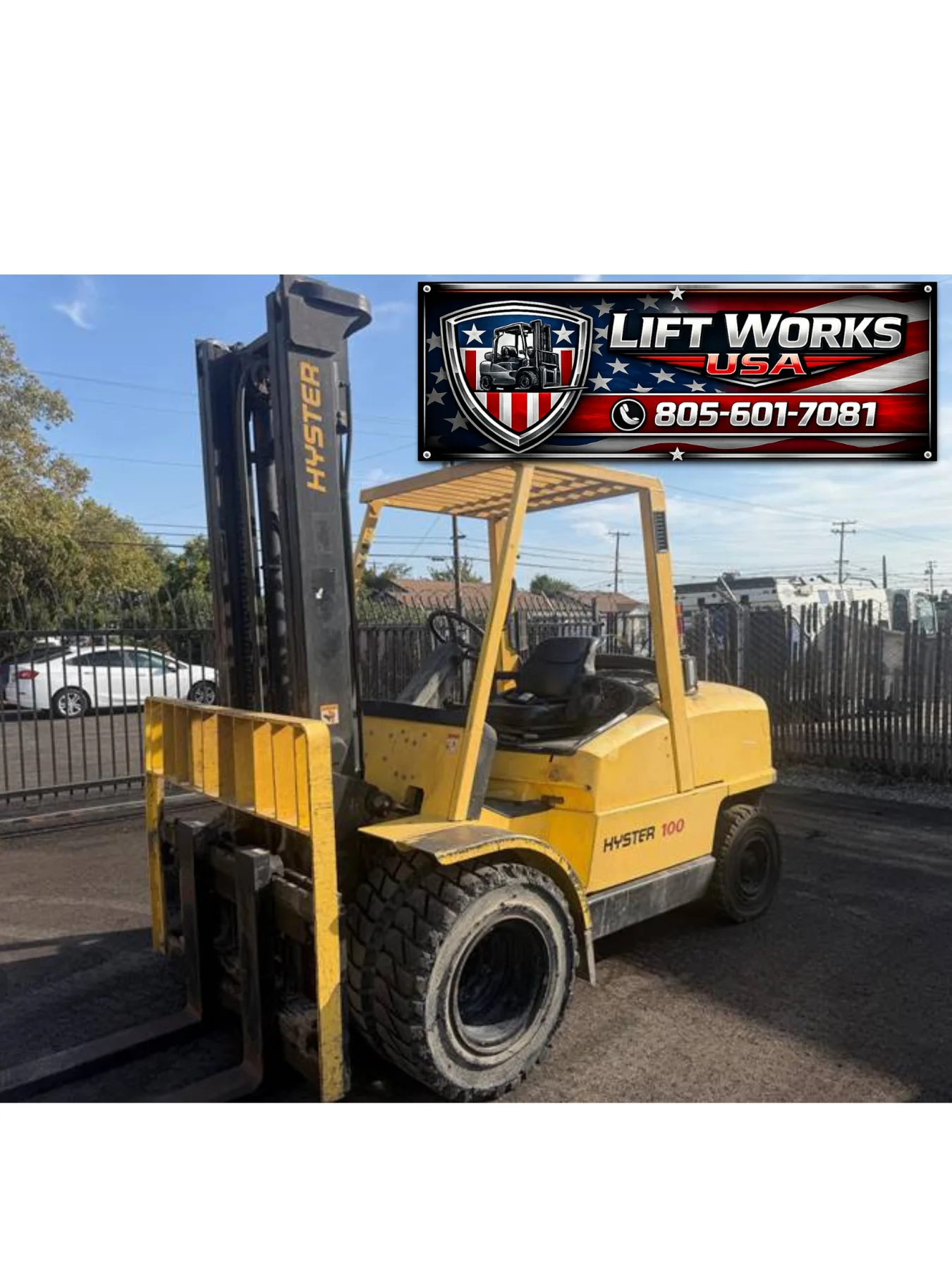 2004 HYSTER H100XM #078921