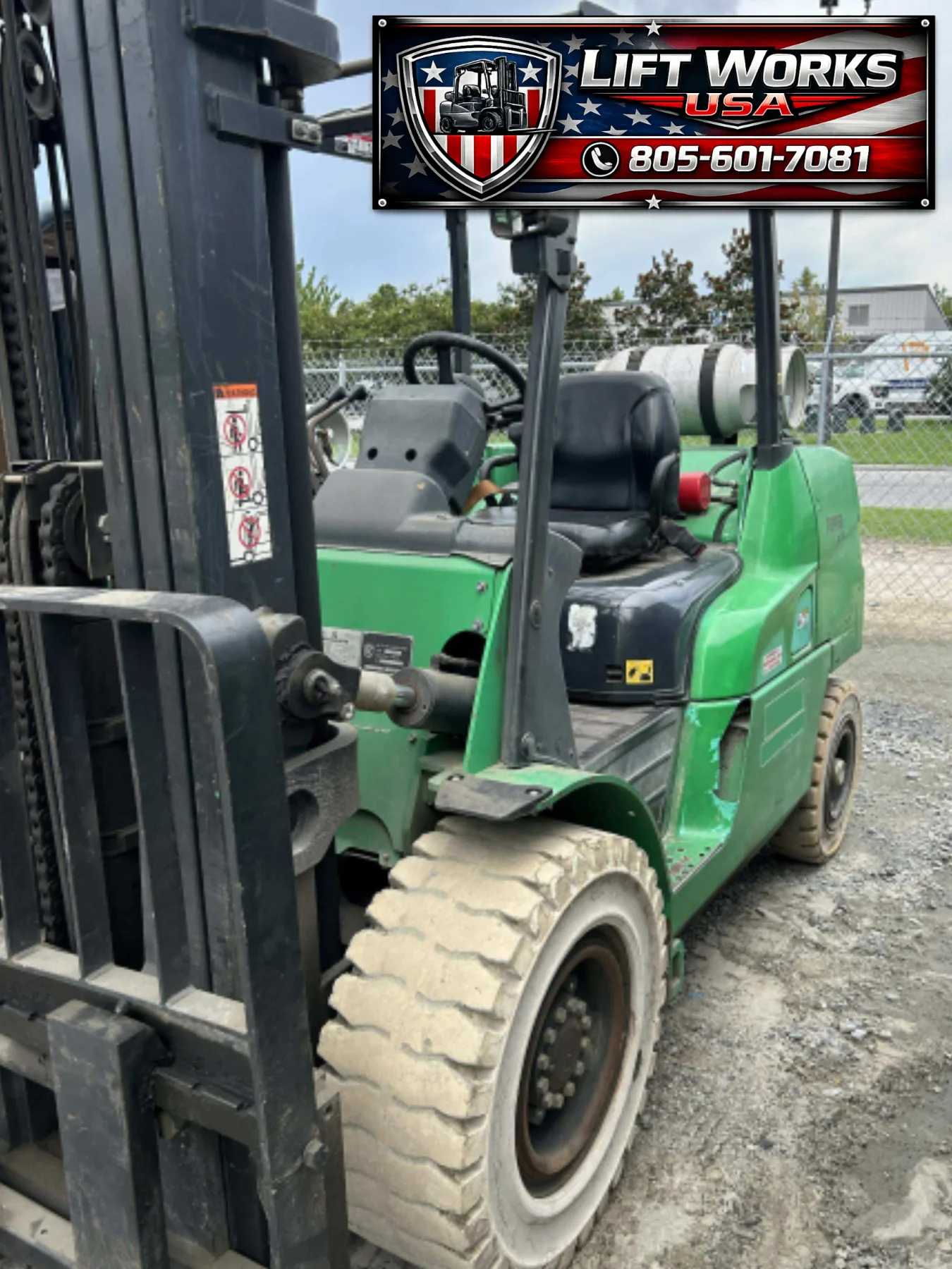 2015 MITSUBISHI FG50K #028922