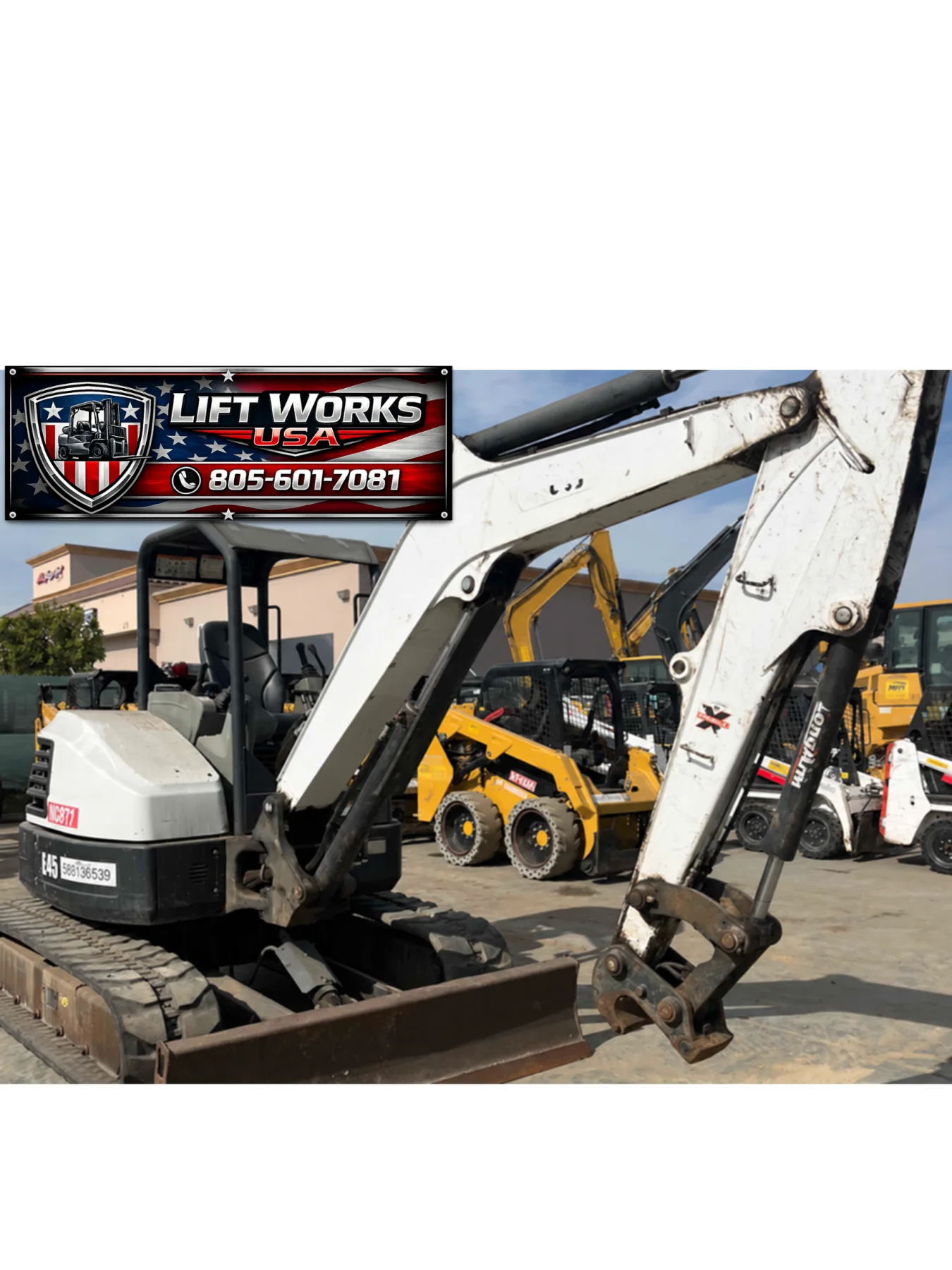 2019 BOBCAT E45 #130539