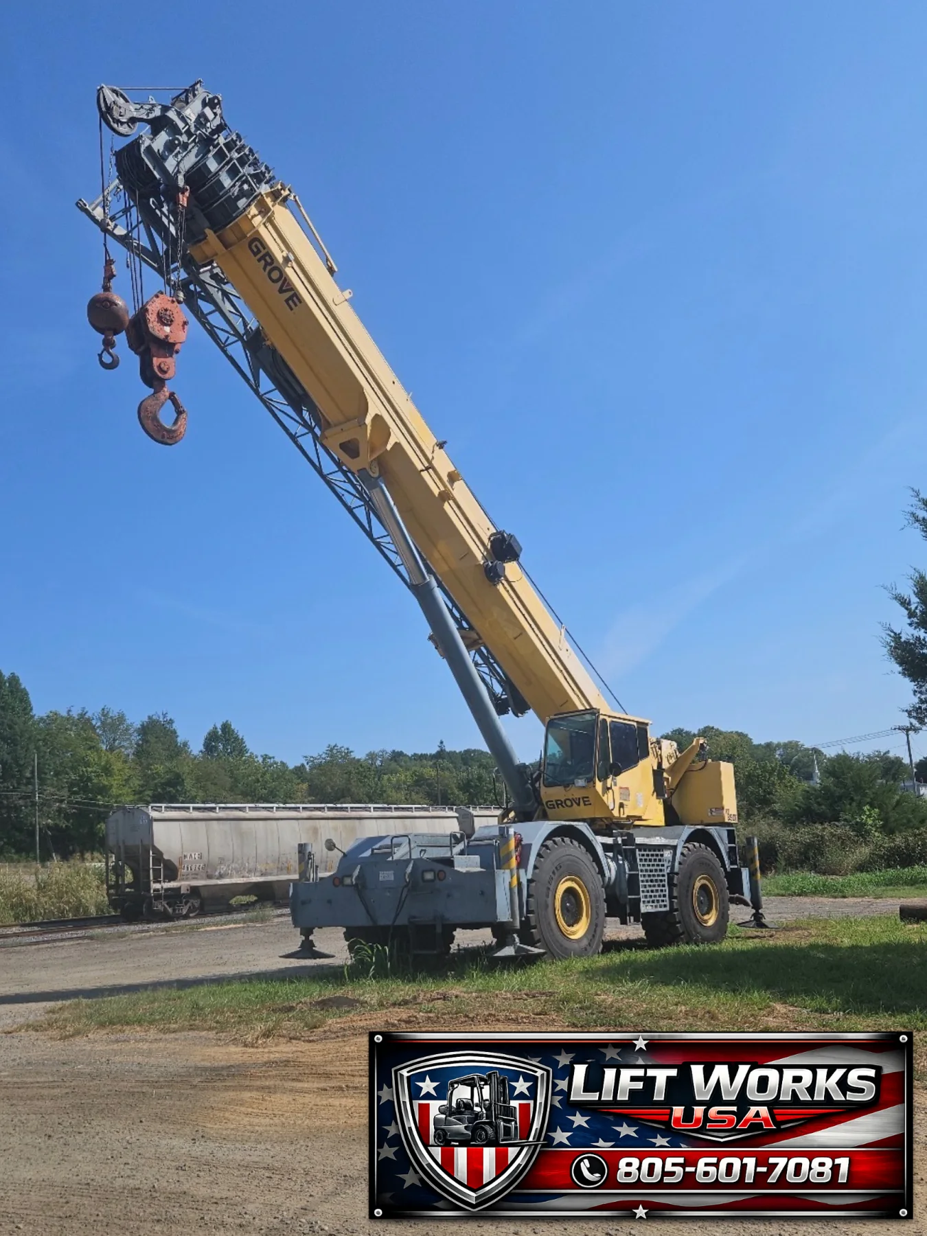 2007 GROVE RT890E #009011
