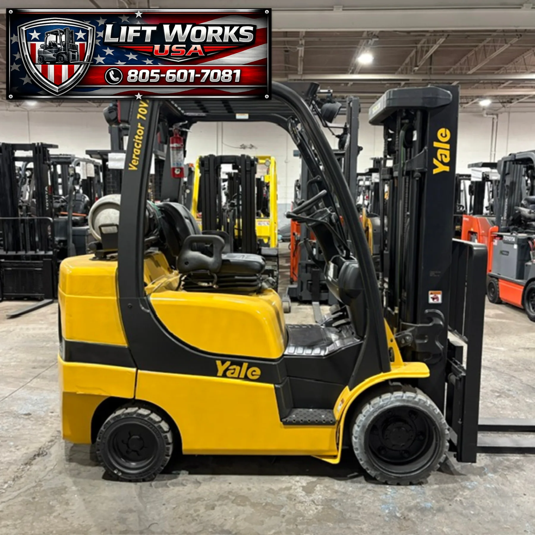 2021 YALE GLC070VX #117129