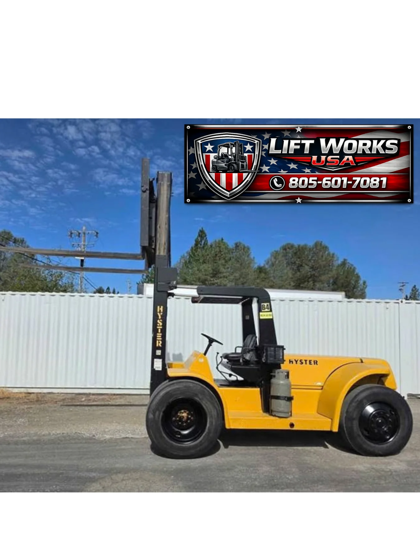 1985 HYSTER H250E #018922